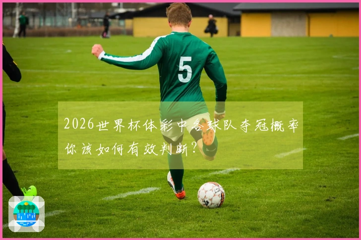 2026世界杯体彩中各球队夺冠概率你该如何有效判断？