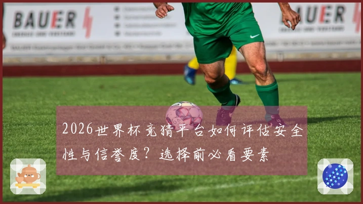 2026世界杯竞猜平台如何评估安全性与信誉度？选择前必看要素